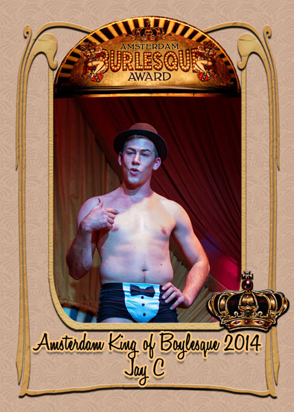 Jay C from France, Amsterdam King of Boylesque 2014