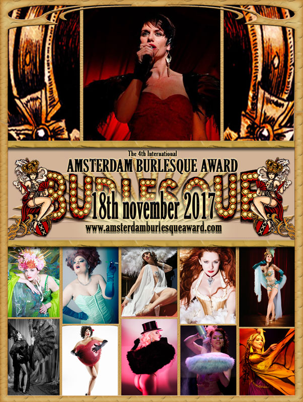 The Classic Burlesque  Night of the 4th Annual International Amsterdam Burlesque award 2017 -  with aftershow party by DJ Charley
